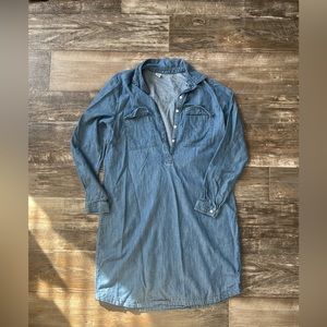 Old Navy chambray dress size medium
